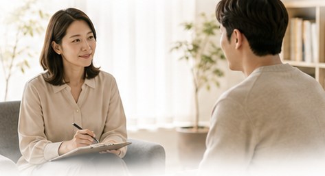 마인드 코칭 상담 장면